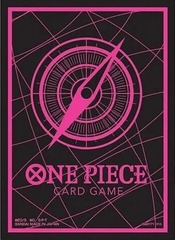 One Piece TCG Sleeves - Assortment 6 Black X Pink 70ct